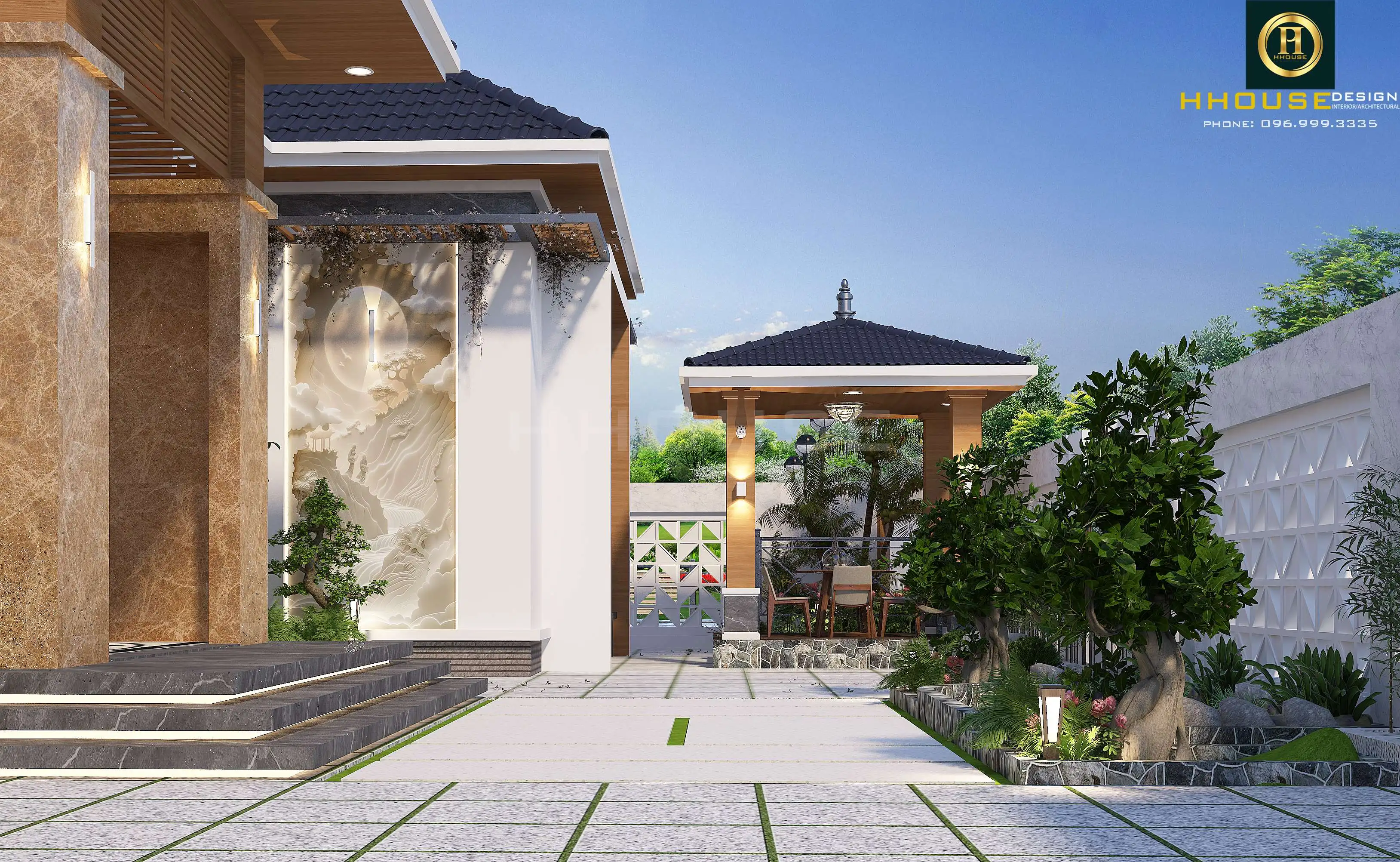 Chòi nghỉ thư giãn ngoài trời