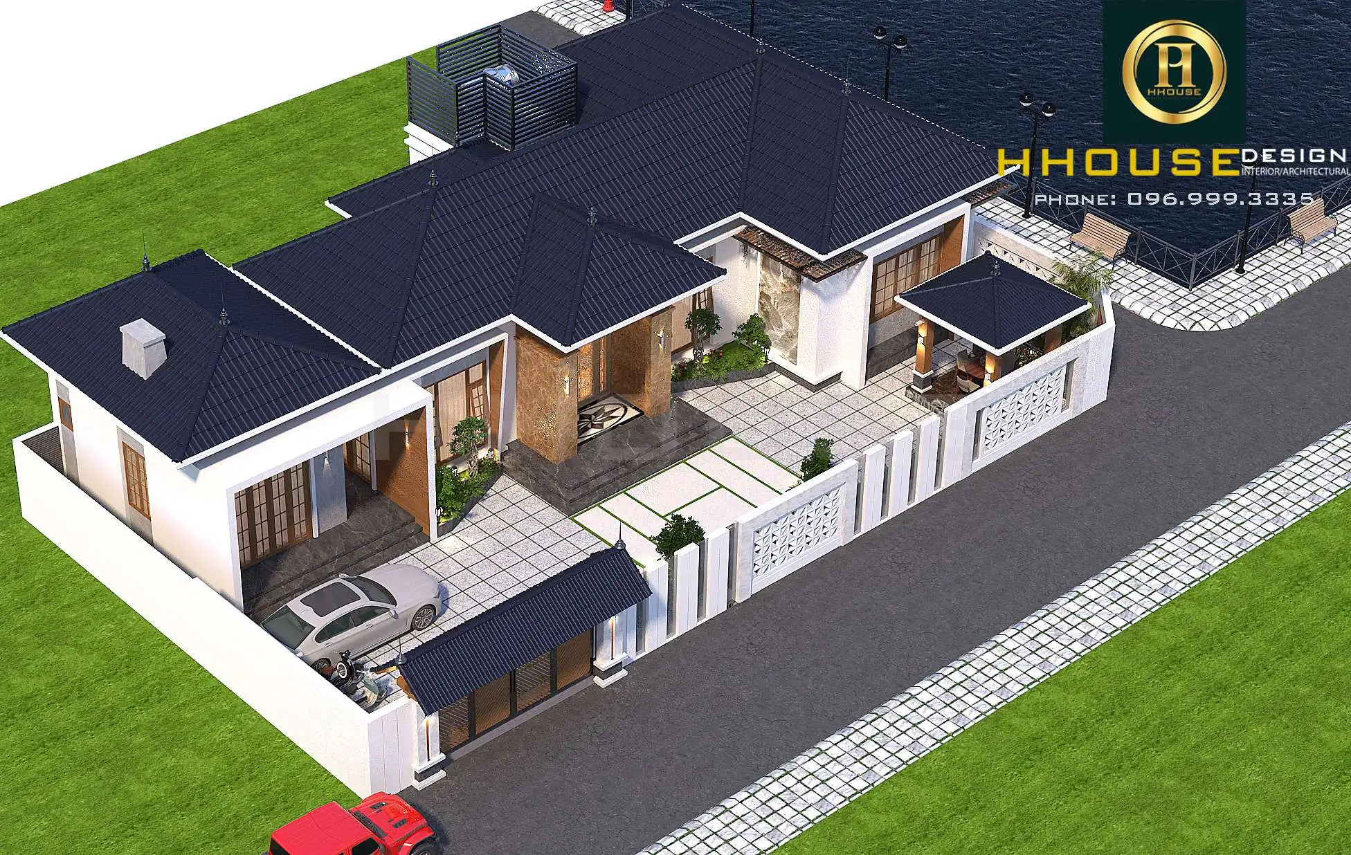 Phối cảnh tổng thể công trình