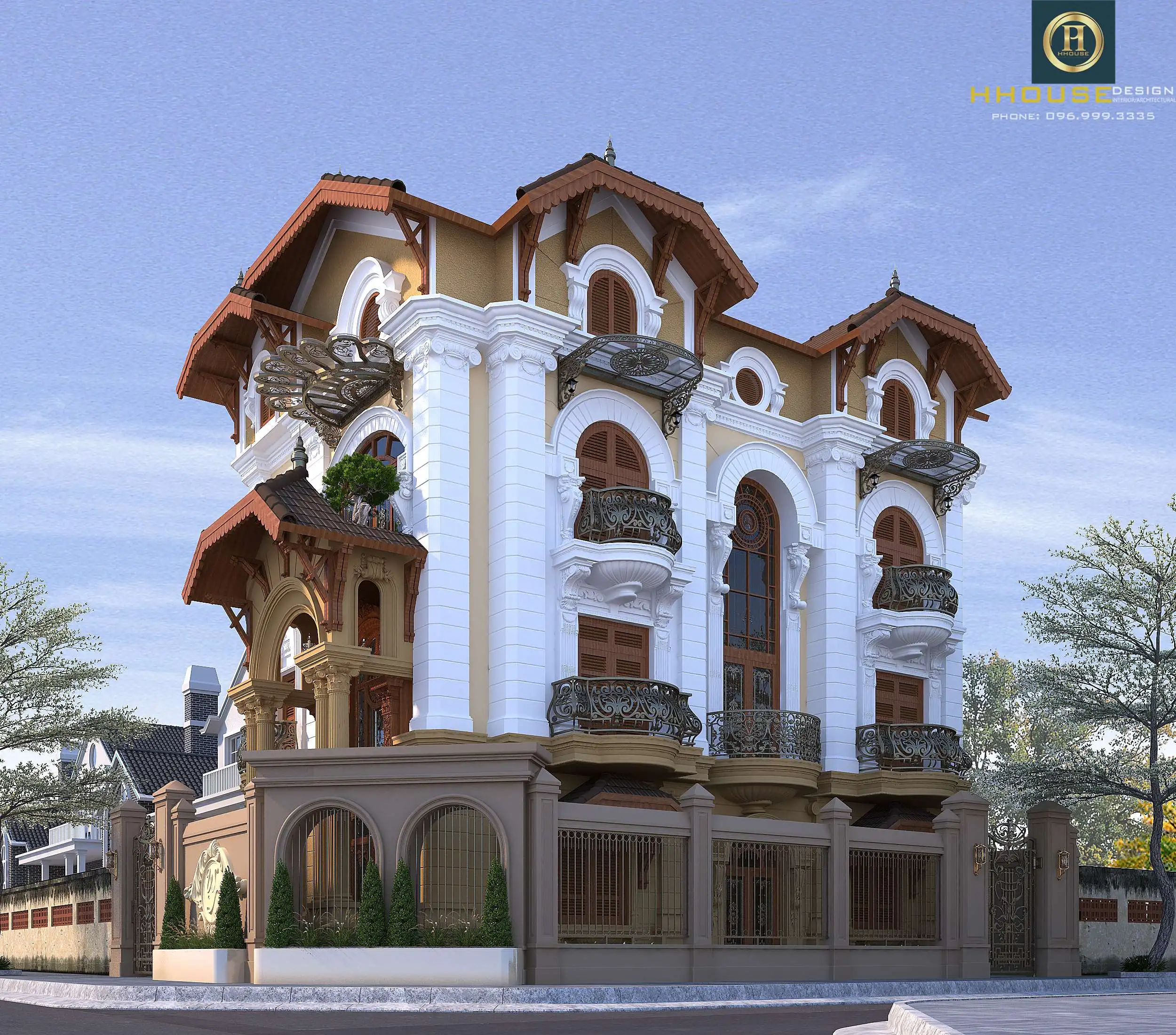Biệt thự Pháp cổ đẹp