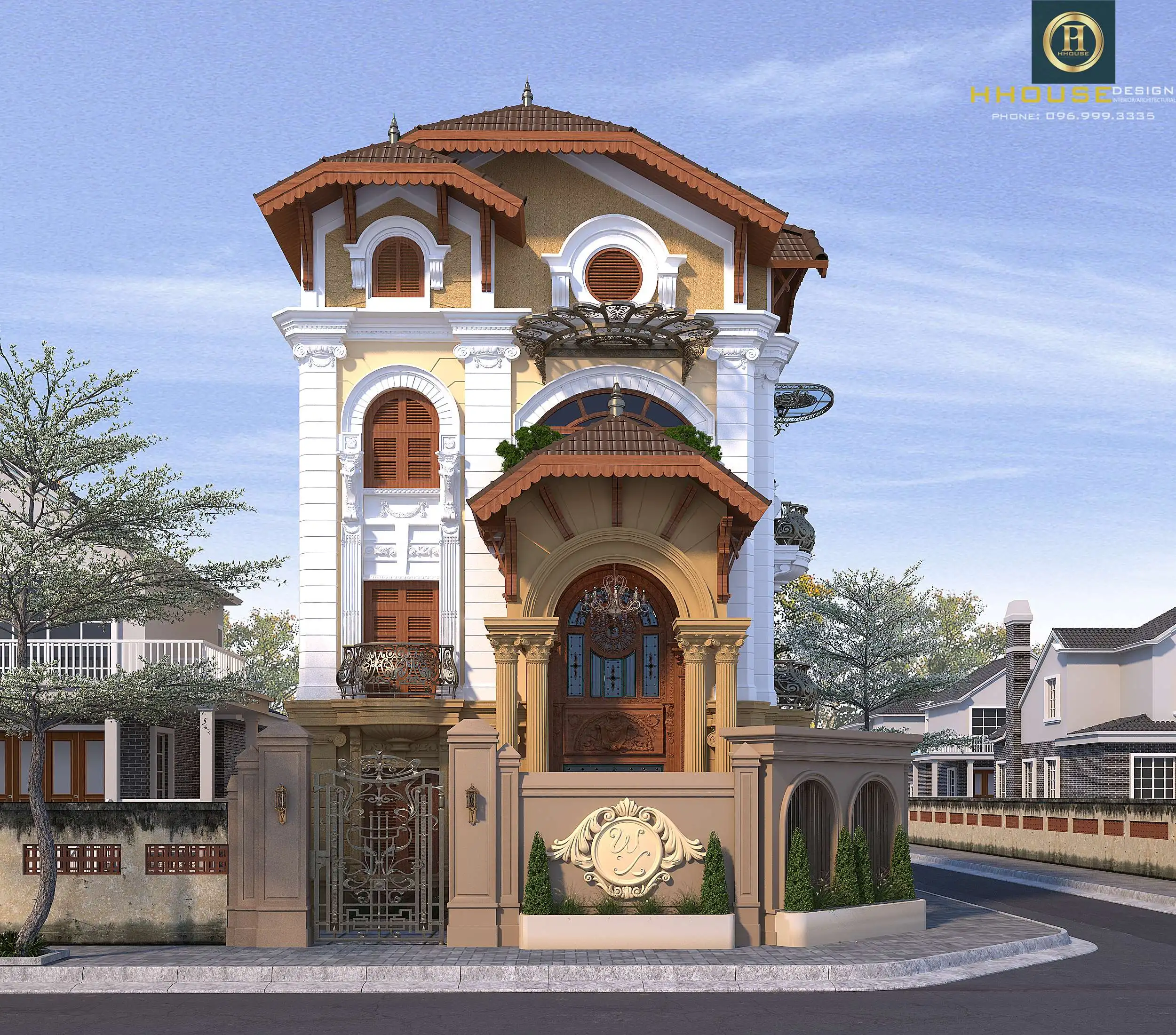 Biệt thự Pháp cổ đẹp