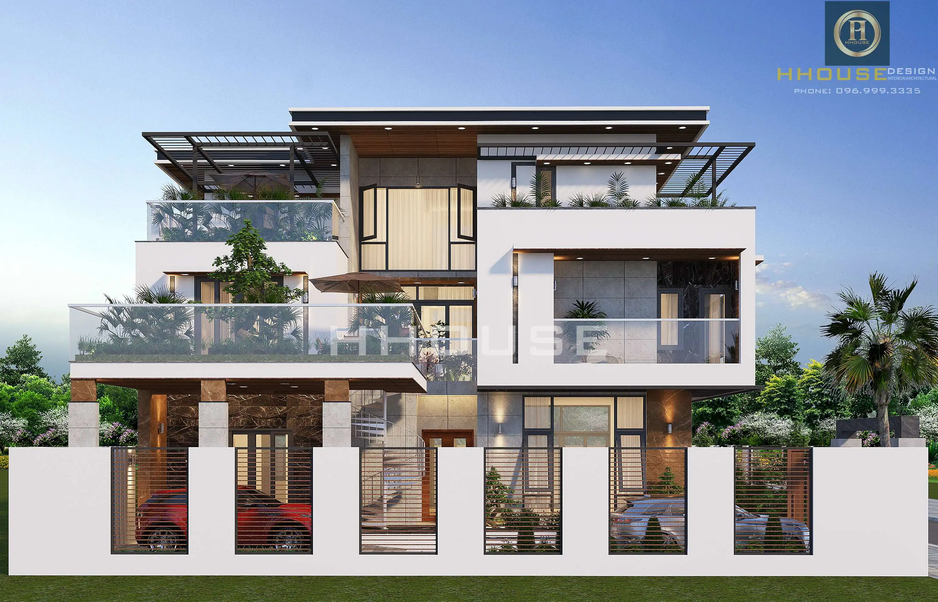 Mẫu biệt thự hiện đại đẹp