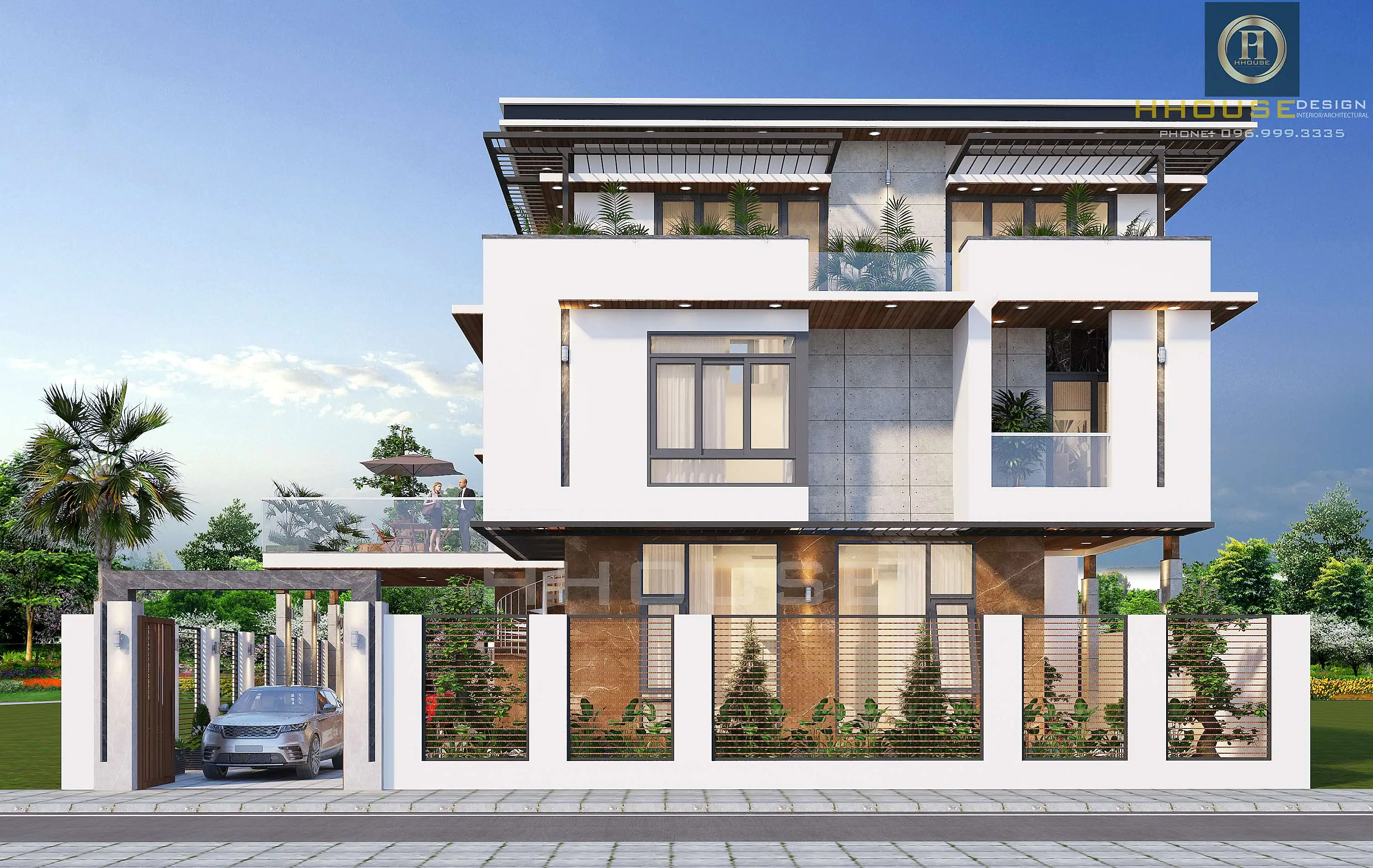 Mẫu biệt thự hiện đại đẹp