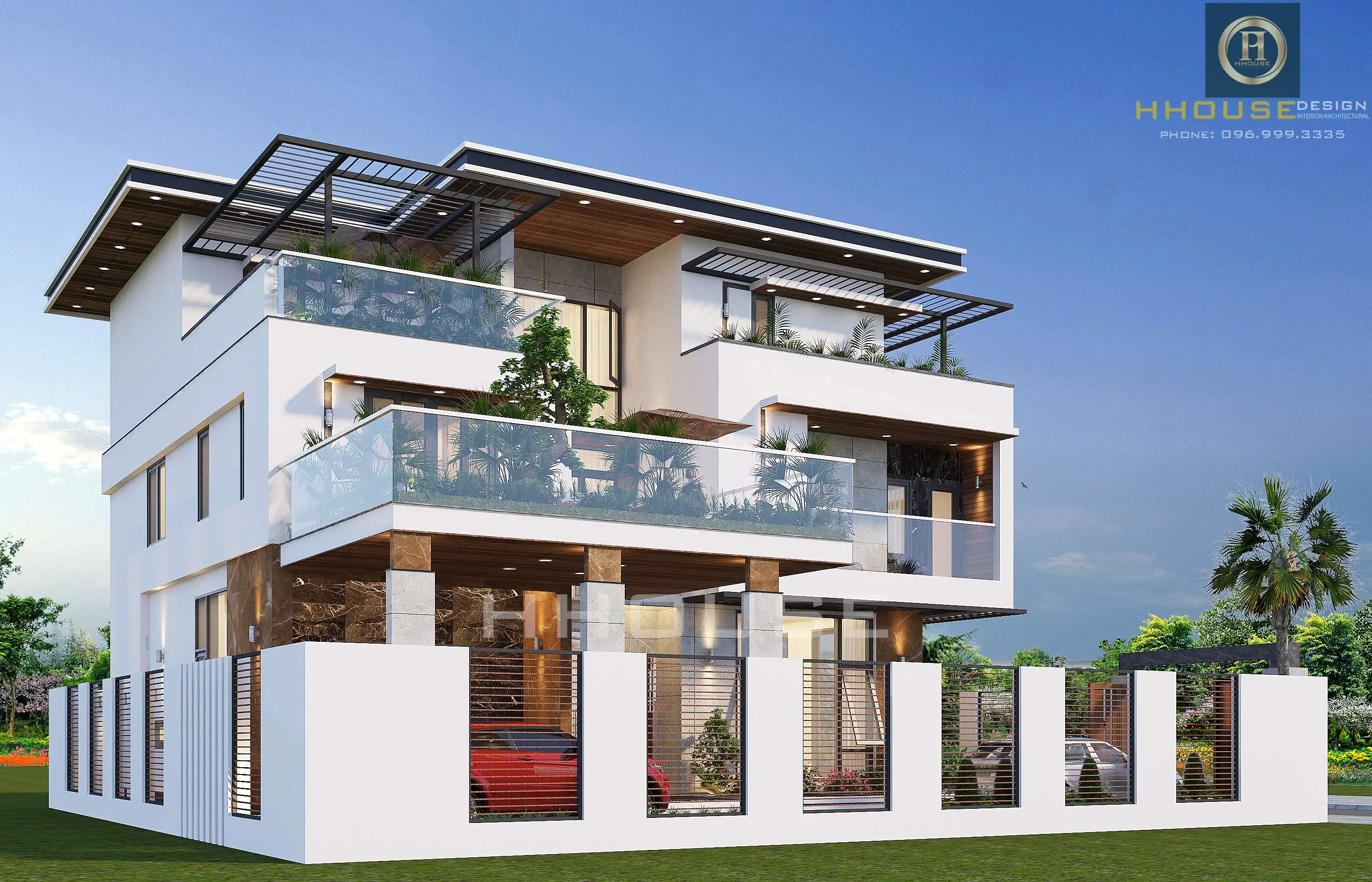 Mẫu biệt thự hiện đại đẹp
