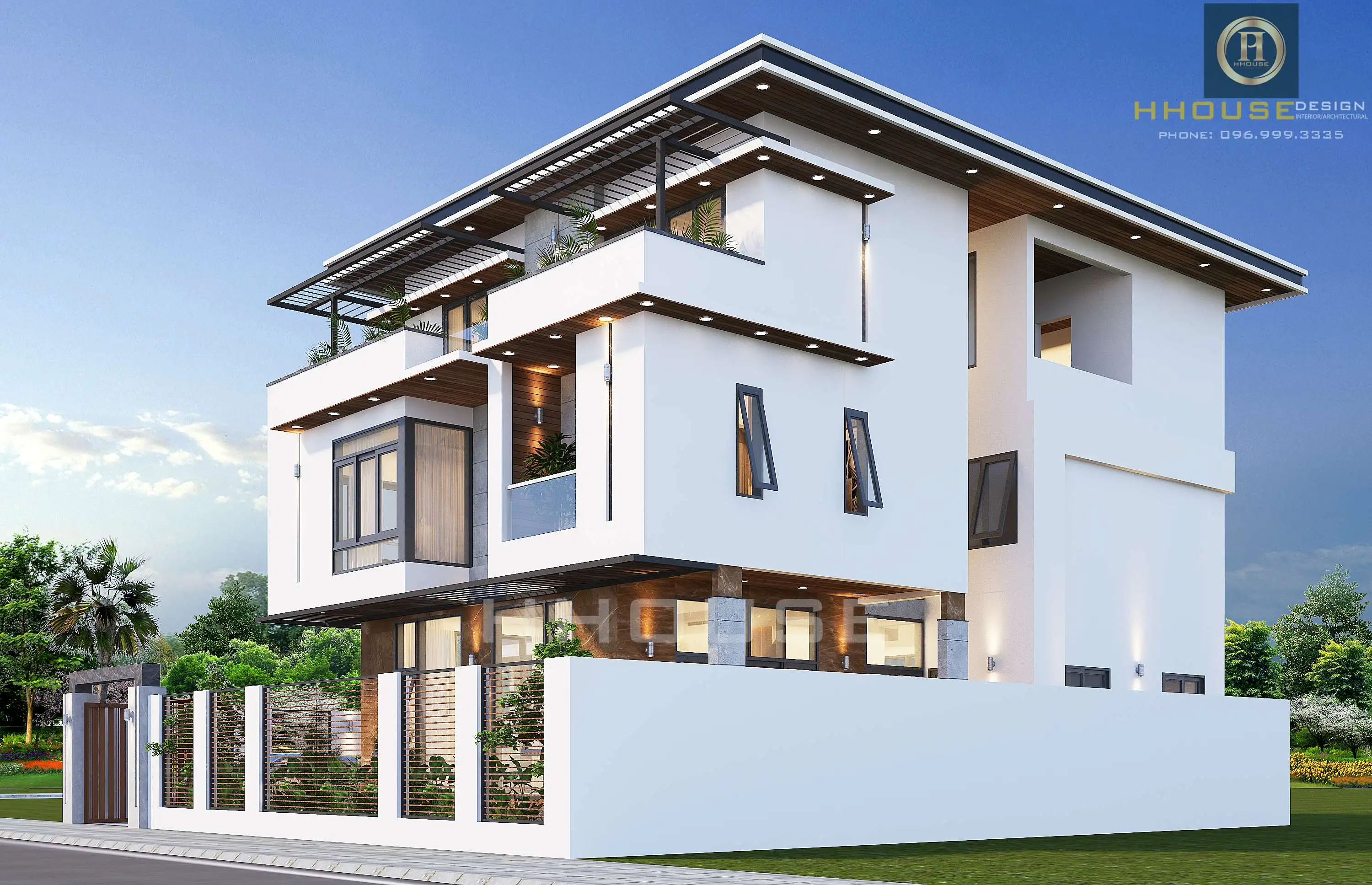 Mẫu biệt thự hiện đại đẹp