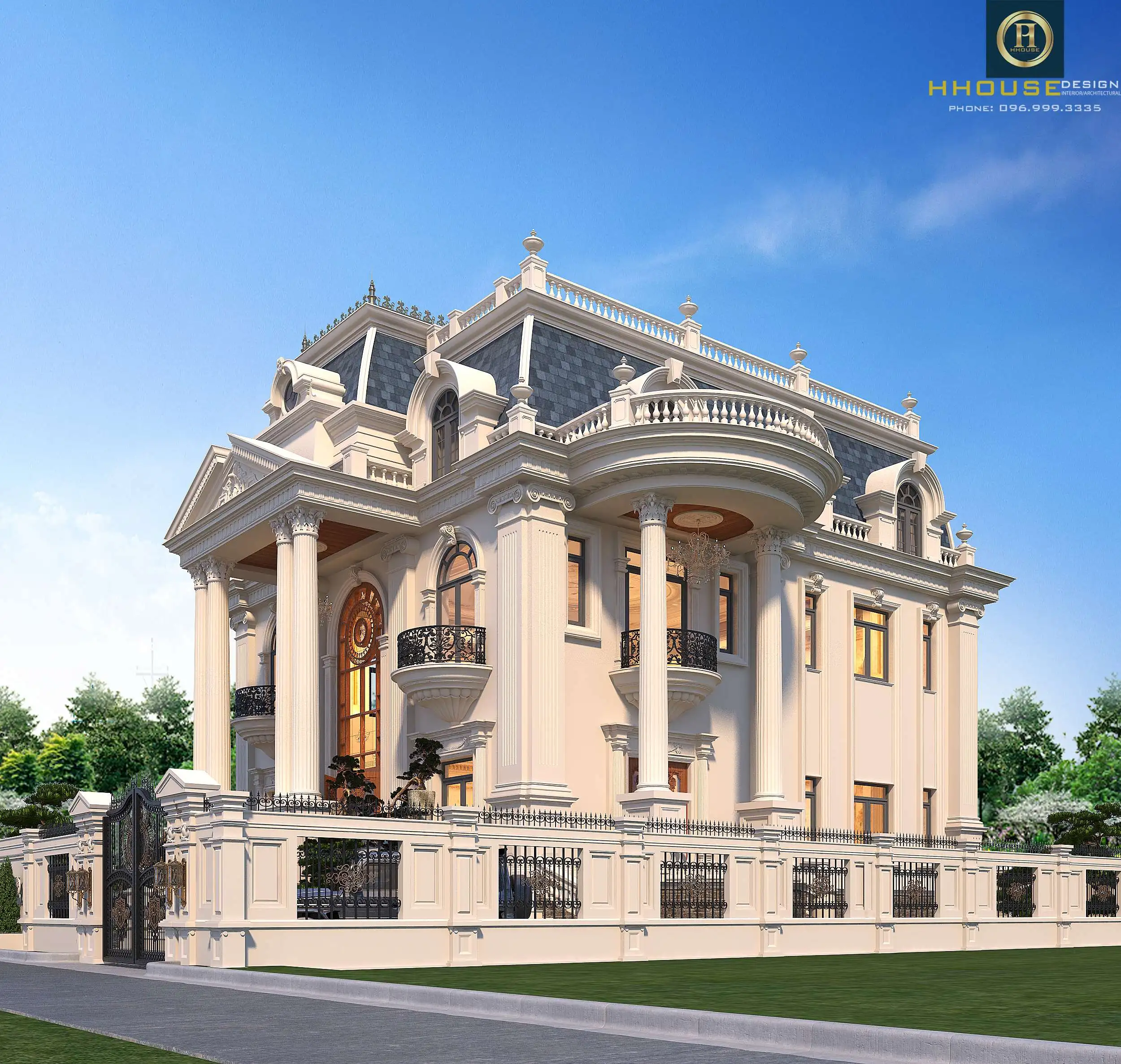 Biệt thự tân cổ điển đẹp