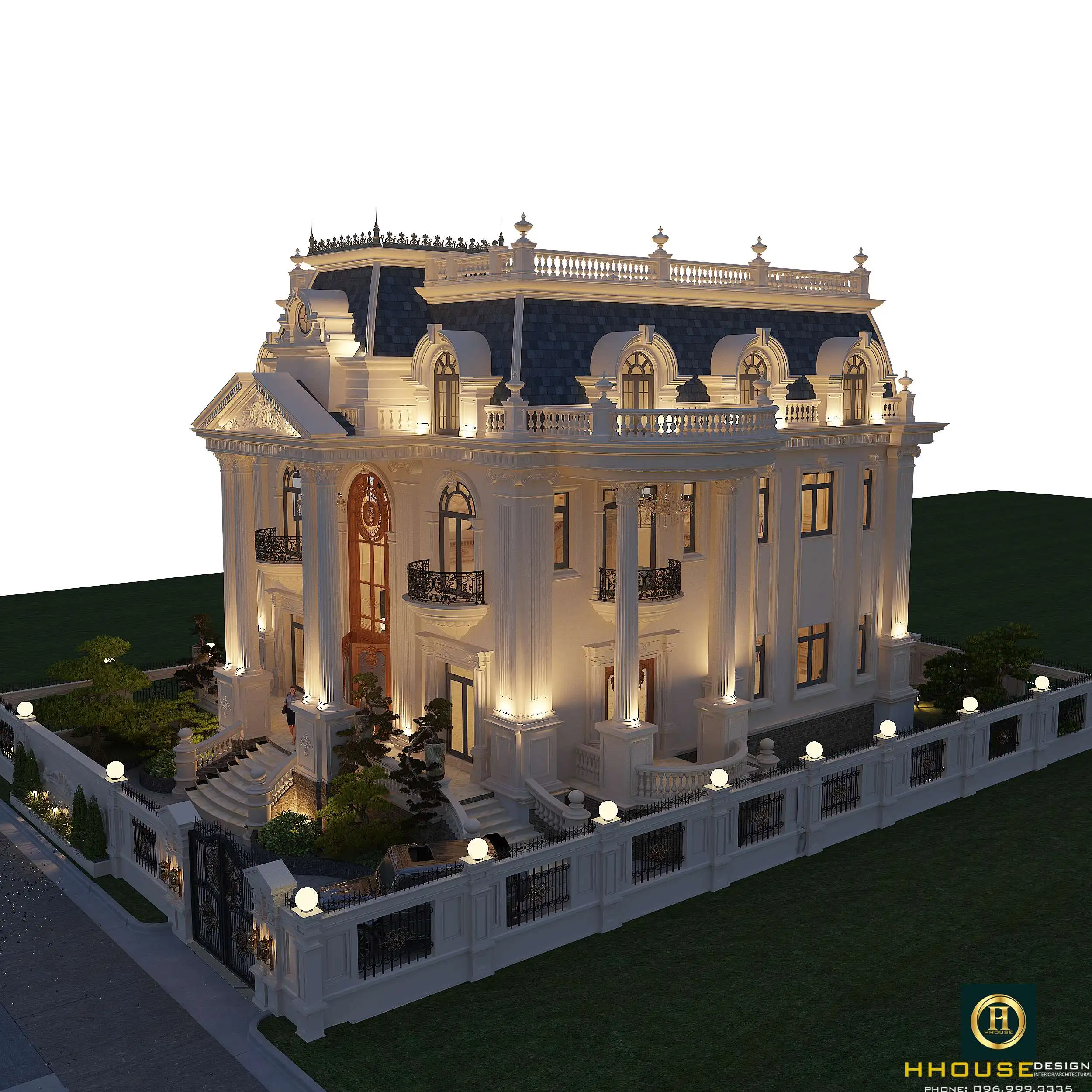 Biệt thự tân cổ điển đẹp